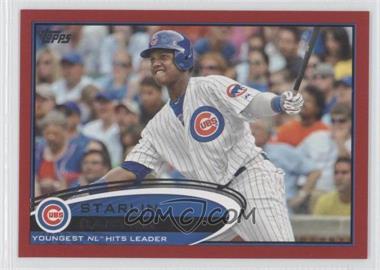 2012 Topps - [Base] - Target Red Border #167 - Season Highlights Checklist - Starlin Castro