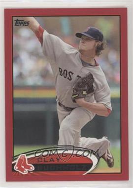 2012 Topps - [Base] - Target Red Border #247 - Clay Buchholz
