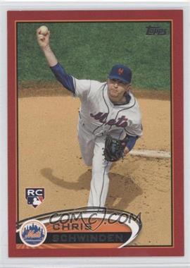 2012 Topps - [Base] - Target Red Border #325 - Chris Schwinden