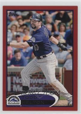 2012 Topps - [Base] - Target Red Border #416 - Todd Helton