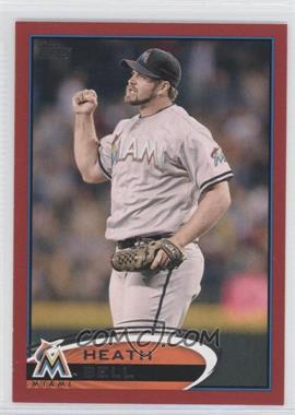 2012 Topps - [Base] - Target Red Border #421 - Heath Bell