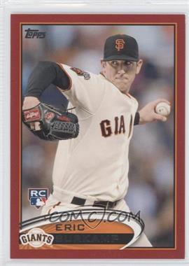 2012 Topps - [Base] - Target Red Border #459 - Eric Surkamp