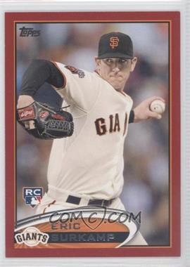 2012 Topps - [Base] - Target Red Border #459 - Eric Surkamp