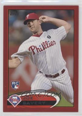 2012 Topps - [Base] - Target Red Border #464 - Joe Savery