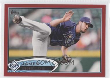 2012 Topps - [Base] - Target Red Border #471 - James Shields