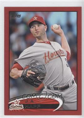 2012 Topps - [Base] - Target Red Border #560 - J.A. Happ