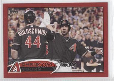 2012 Topps - [Base] - Target Red Border #643 - Chris Young