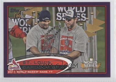 2012 Topps - [Base] - Toys R Us Purple #53 - World Series - St. Louis Cardinals Team