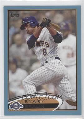 2012 Topps - [Base] - Wal-Mart Blue Border #1 - Ryan Braun