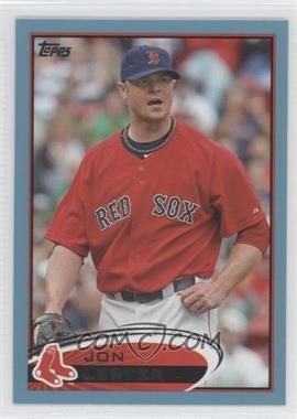 2012 Topps - [Base] - Wal-Mart Blue Border #10 - Jon Lester