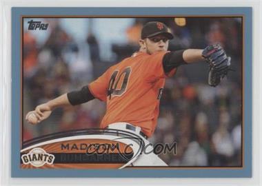 2012 Topps - [Base] - Wal-Mart Blue Border #103 - Madison Bumgarner