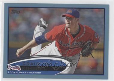 2012 Topps - [Base] - Wal-Mart Blue Border #113 - Season Highlights Checklist - Craig Kimbrel