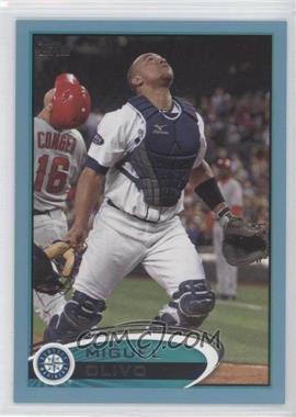 2012 Topps - [Base] - Wal-Mart Blue Border #118 - Miguel Olivo