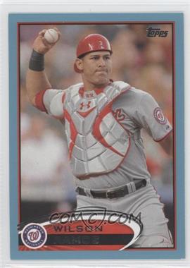 2012 Topps - [Base] - Wal-Mart Blue Border #12 - Wilson Ramos