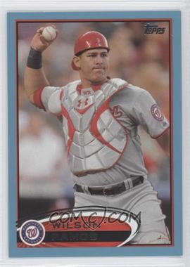 2012 Topps - [Base] - Wal-Mart Blue Border #12 - Wilson Ramos