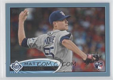 2012 Topps - [Base] - Wal-Mart Blue Border #129 - Matt Moore