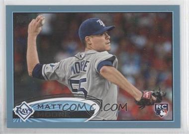 2012 Topps - [Base] - Wal-Mart Blue Border #129 - Matt Moore