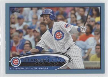 2012 Topps - [Base] - Wal-Mart Blue Border #167 - Season Highlights Checklist - Starlin Castro