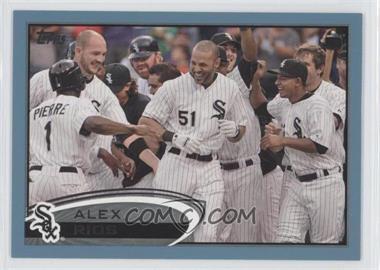 2012 Topps - [Base] - Wal-Mart Blue Border #17 - Alex Rios