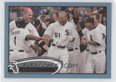 2012 Topps - [Base] - Wal-Mart Blue Border #17 - Alex Rios