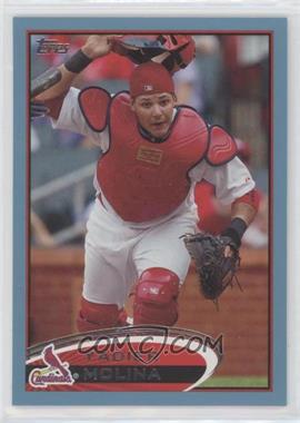 2012 Topps - [Base] - Wal-Mart Blue Border #174 - Yadier Molina