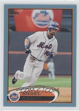 2012 Topps - [Base] - Wal-Mart Blue Border #191 - Angel Pagan