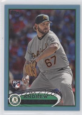 2012 Topps - [Base] - Wal-Mart Blue Border #202 - Andrew Carignan