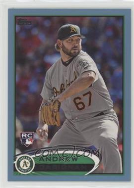 2012 Topps - [Base] - Wal-Mart Blue Border #202 - Andrew Carignan