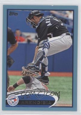 2012 Topps - [Base] - Wal-Mart Blue Border #207 - J.P. Arencibia