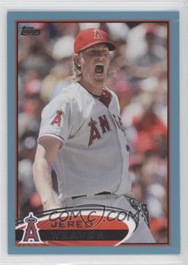 2012 Topps - [Base] - Wal-Mart Blue Border #250 - Jered Weaver