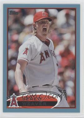 2012 Topps - [Base] - Wal-Mart Blue Border #250 - Jered Weaver