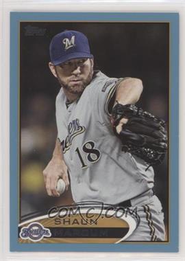 2012 Topps - [Base] - Wal-Mart Blue Border #262 - Shaun Marcum [Noted]