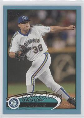 2012 Topps - [Base] - Wal-Mart Blue Border #269 - Jason Vargas