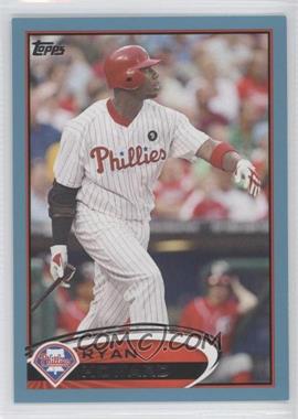 2012 Topps - [Base] - Wal-Mart Blue Border #280 - Ryan Howard