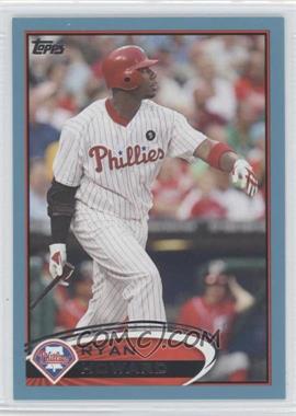 2012 Topps - [Base] - Wal-Mart Blue Border #280 - Ryan Howard