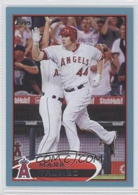 2012 Topps - [Base] - Wal-Mart Blue Border #281 - Mark Trumbo