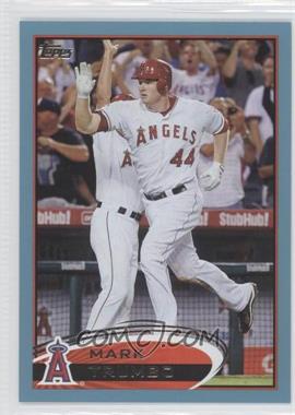 2012 Topps - [Base] - Wal-Mart Blue Border #281 - Mark Trumbo