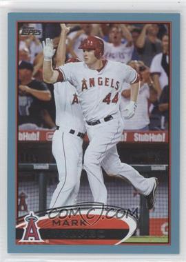 2012 Topps - [Base] - Wal-Mart Blue Border #281 - Mark Trumbo