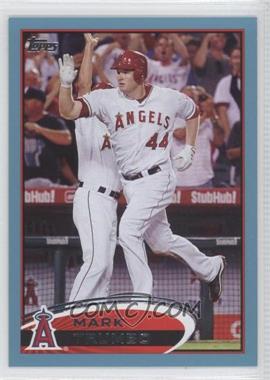 2012 Topps - [Base] - Wal-Mart Blue Border #281 - Mark Trumbo