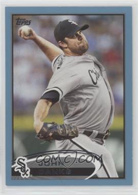 2012 Topps - [Base] - Wal-Mart Blue Border #311 - John Danks