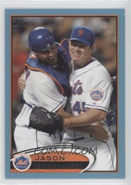 2012 Topps - [Base] - Wal-Mart Blue Border #323 - Jason Isringhausen