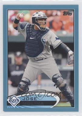 2012 Topps - [Base] - Wal-Mart Blue Border #366 - Jose Molina