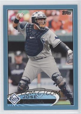 2012 Topps - [Base] - Wal-Mart Blue Border #366 - Jose Molina