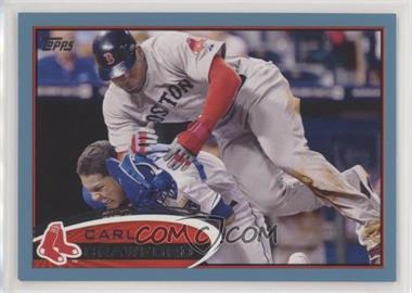 2012 Topps - [Base] - Wal-Mart Blue Border #368 - Carl Crawford