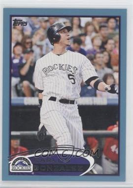 2012 Topps - [Base] - Wal-Mart Blue Border #373 - Carlos Gonzalez