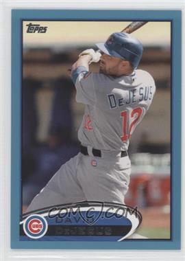 2012 Topps - [Base] - Wal-Mart Blue Border #381 - David DeJesus