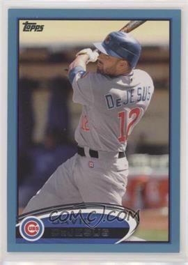 2012 Topps - [Base] - Wal-Mart Blue Border #381 - David DeJesus