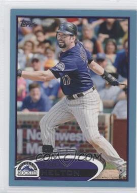 2012 Topps - [Base] - Wal-Mart Blue Border #416 - Todd Helton