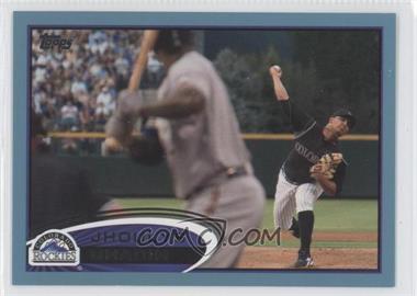 2012 Topps - [Base] - Wal-Mart Blue Border #45 - Jhoulys Chacin