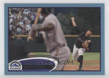 2012 Topps - [Base] - Wal-Mart Blue Border #45 - Jhoulys Chacin